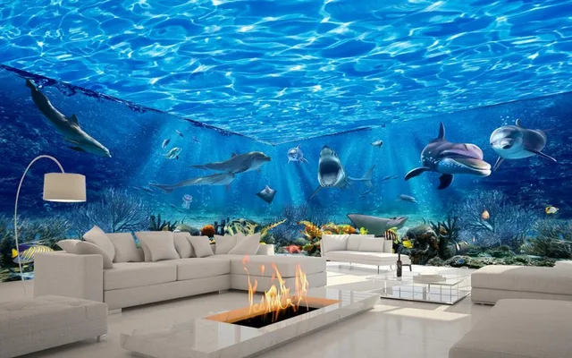 Foto sfondo personalizzato Mondo Del Mare a tema bella sogno spazio ... Foto sfondo personalizzato Mondo Del Mare a tema bella sogno spazio ...