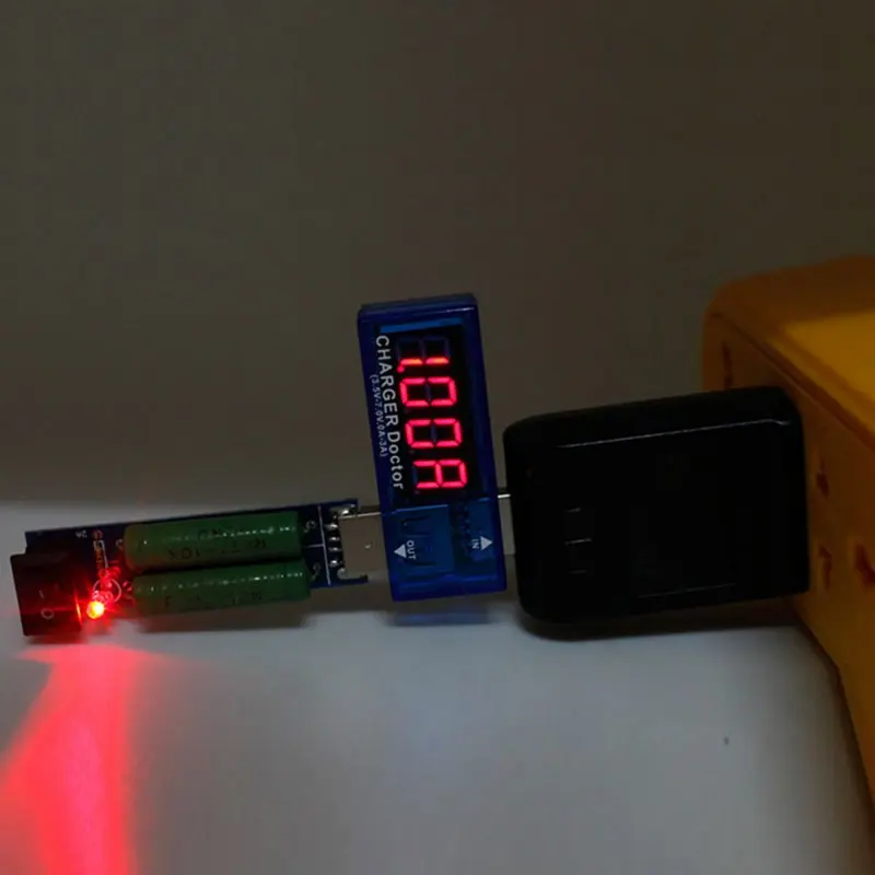 Мини цифровой дисплей USB измеритель напряжения тока тестер портативный детектор
