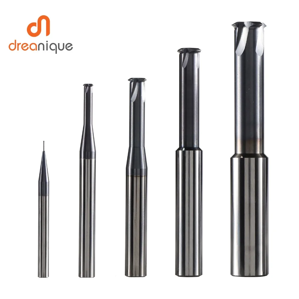 1pc Carbide thread end mill milling cutters single flute threading end