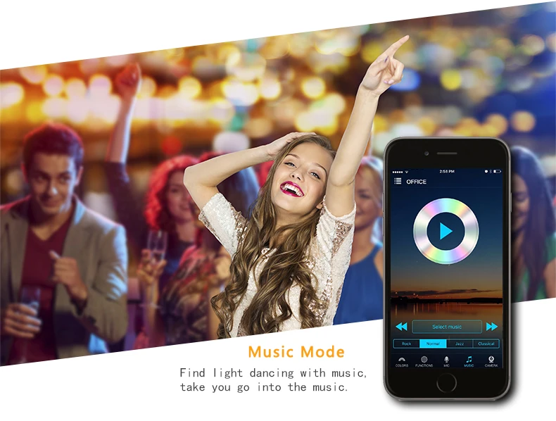 Wifi RGB+ CCT 5CH полоса управления Лер музыка и таймер управление Лер смартфон приложение управление Amazon Alexa Google Home Голосовое управление DC12-224V