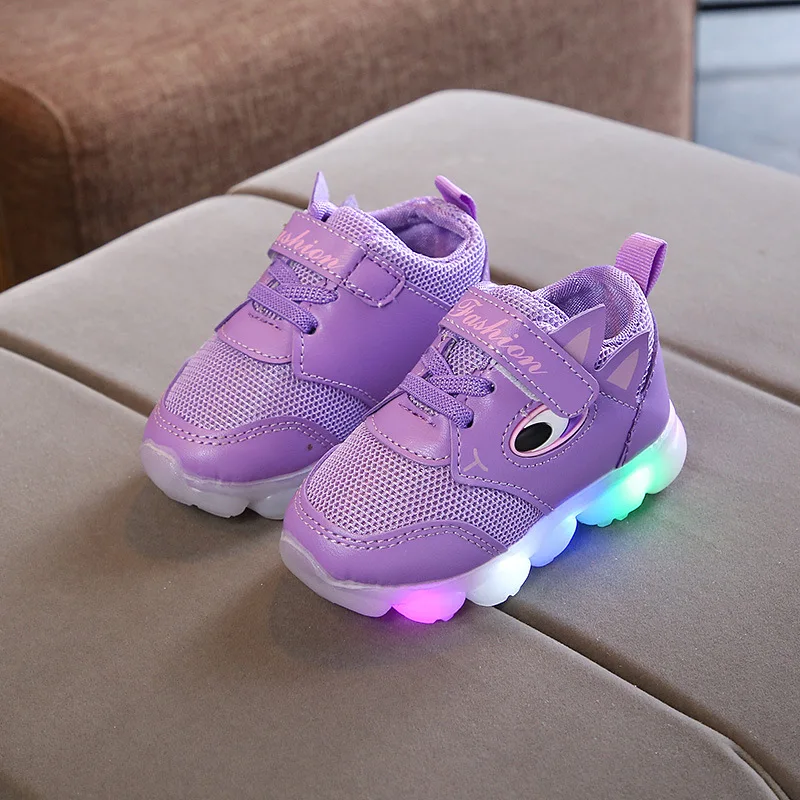 davidyue lighted luminous kids shoes for girls boys mesh glowing children baby sneakers sports running LED lighted kids shoes davidyue lighted luminous kids shoes for girls boys mesh glowing children baby sneakers sports running LED lighted kids shoes