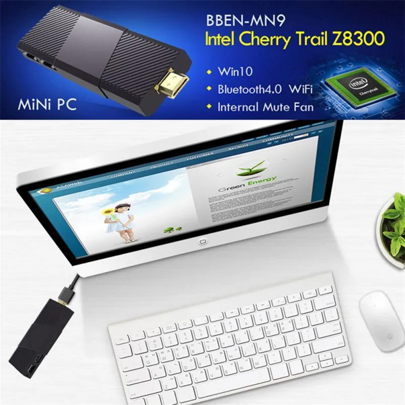 Lowest Price Reliable BBEN brand BBen New Portable Mini PC Host Windows10 WiFi 1.83GHz TV Stick Quad Core HDMI 4G+64GB Lowest Price Reliable BBEN brand BBen New Portable Mini PC Host Windows10 WiFi 1.83GHz TV Stick Quad Core HDMI 4G+64GB