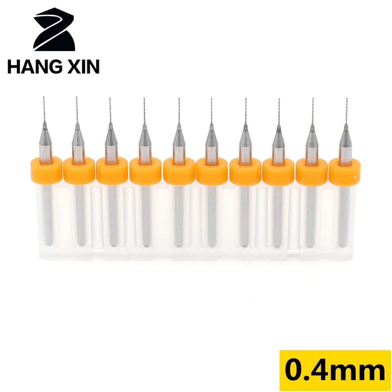 Hole Diameter : 0.45mm Mini Twist Drill Bit Tungsten for The CNC 10pcs//set