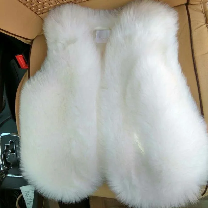 New Fashion 2017 Baby Girl Vest Tops Autumn Winter Coat