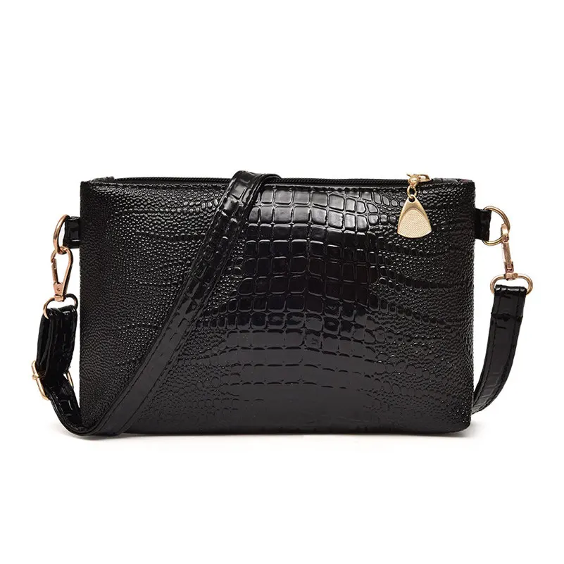 HTNBO Новая женская модная сумка с крокодиловым узором, сумка на плечо, маленькая сумка-тоут, дамская сумочка, сумки для женщин# F
