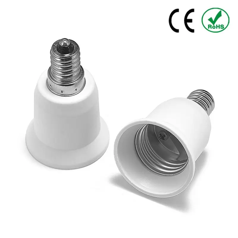 

E14 to E27 Lamp Holder E14 to E26 Adapter Converter Power Adapter Lamp Base Socket LED Light Bulb Extend Plug