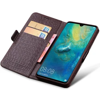 

Huawei Mate 20 Genuine Leather Phone Case For Huawei Mate 20 Pro Wallet Slot Card Flip Cover Case Mate 20 X