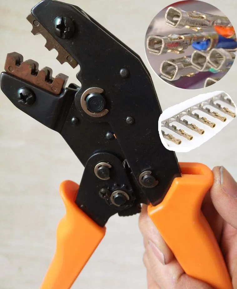 custom-made line cutting die Mini European Style Crimping Plier 0.1-1mm2 For Non-Insulated tabs and receptacles | Обустройство дома