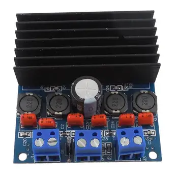 

TDA7492 high power digital power amplifier board 50W*2/100W can be bridged in parallel Super TA2024