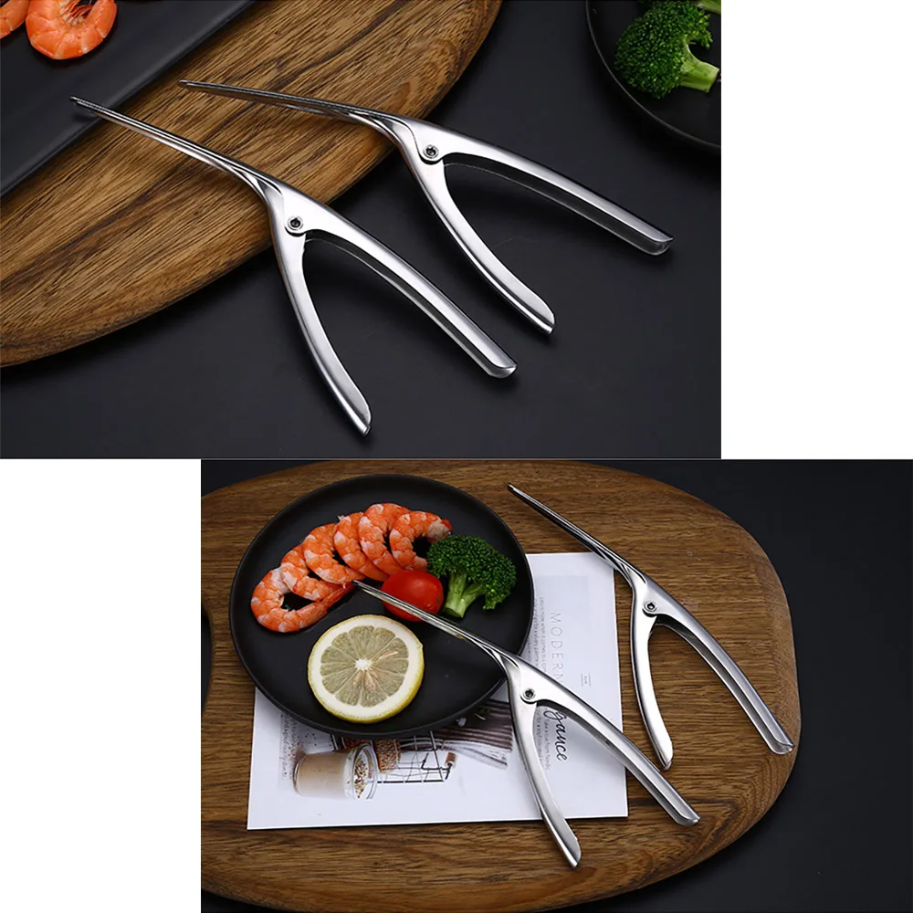 Кухонные гаджеты нож для чистки креветок нож для креветок рыболовный нож кухонные товары для удаления кожи креветки чистые кухонные инструменты