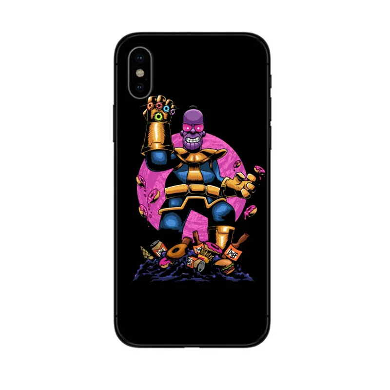 Хоустmust Гомер J. Силиконовый чехол для iPhone 7 8 6 6s PLUS XR XS MAX X X|Бамперы| |