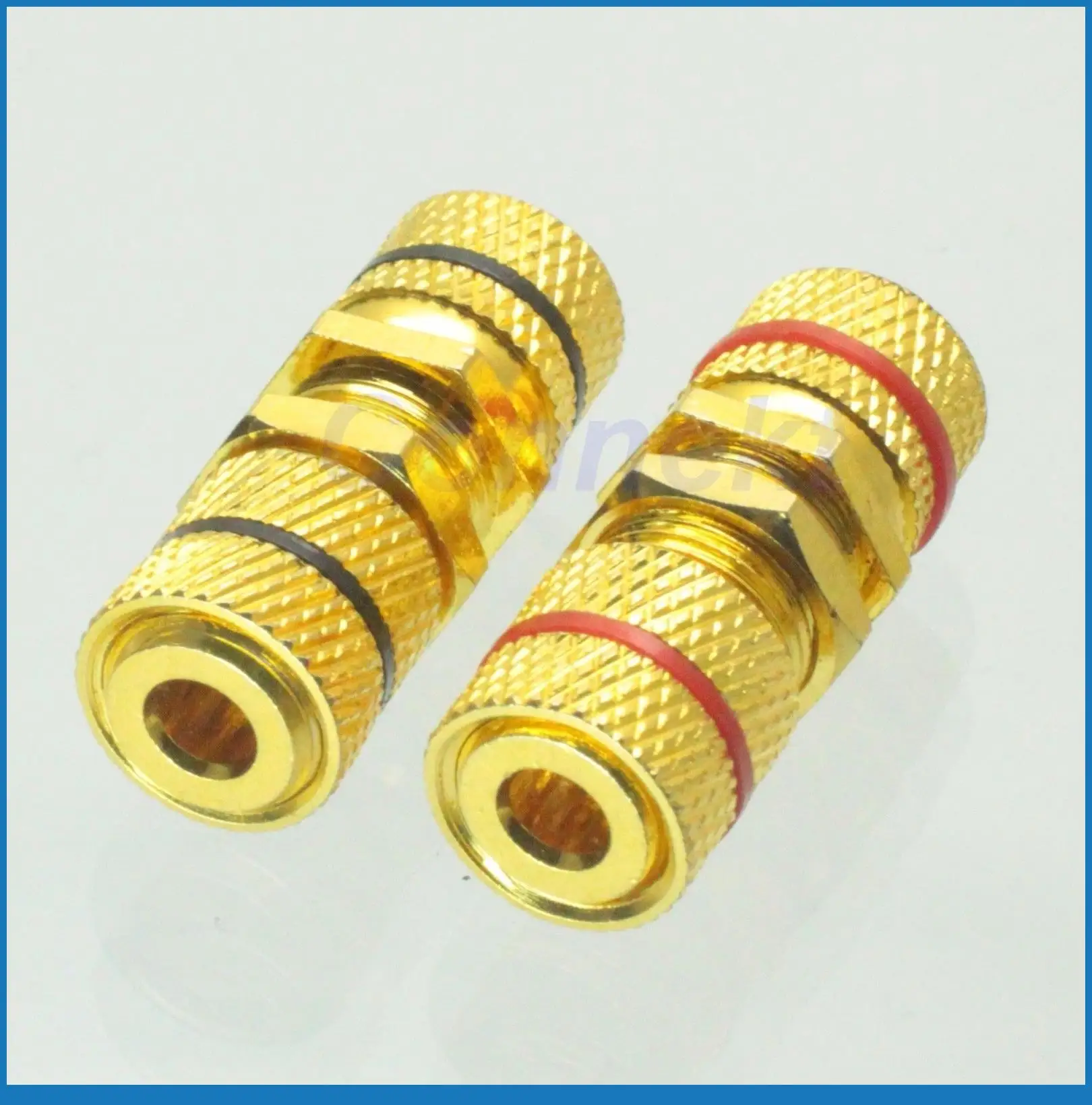 

5pair/lot Speaker Terminal Binding Posts banana Keystone barrel insert Satellite TV
