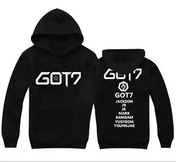 

Mainlead Kpop GOT7 Cap Hoodie Unisex FLIGHT LOG TURBULENCE Sweatershirt Coat