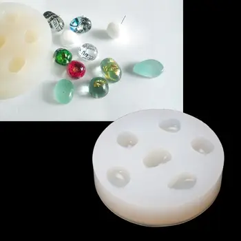 

Pebbles Irregular Stone Silicone Mold DIY Resin Jewelry Pendant Charm Making