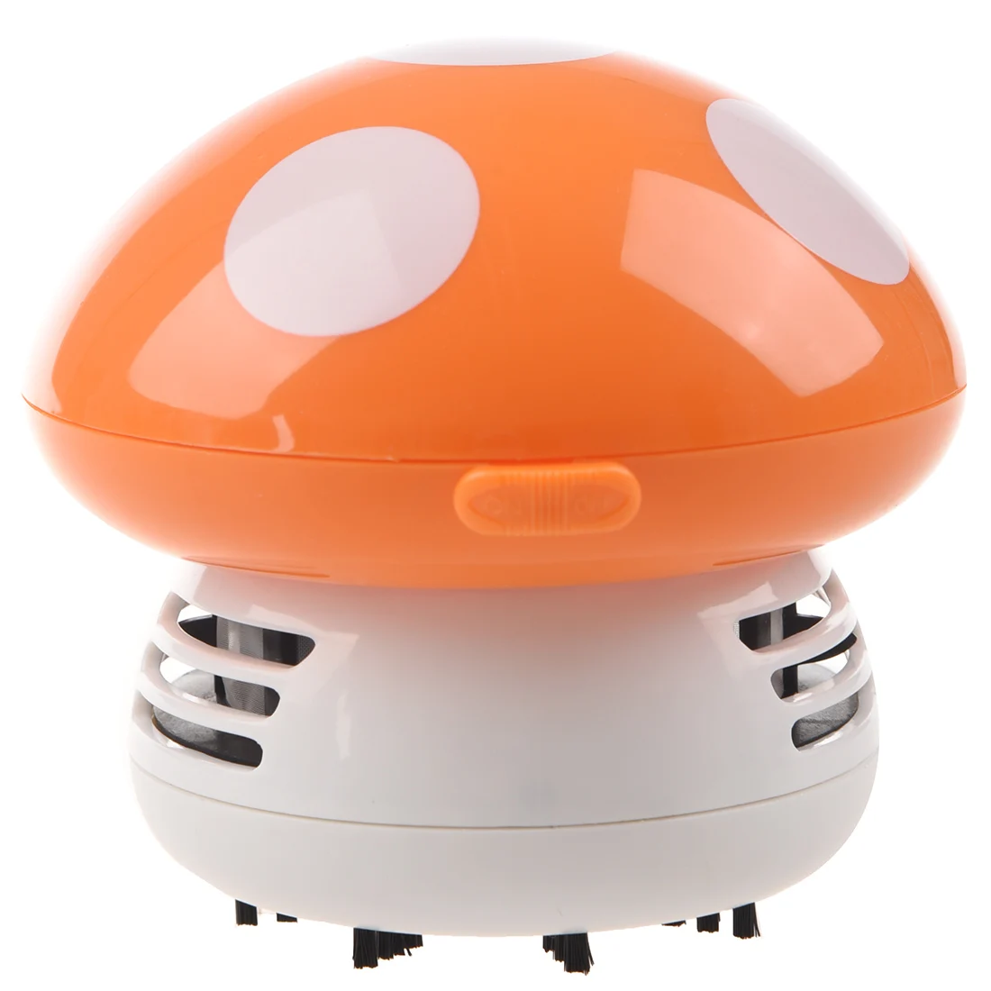 

New Home Handheld Mushroom Shaped Mini Vacuum Cleaner Car Laptop keyboard Desktop Dust cleaner-orange