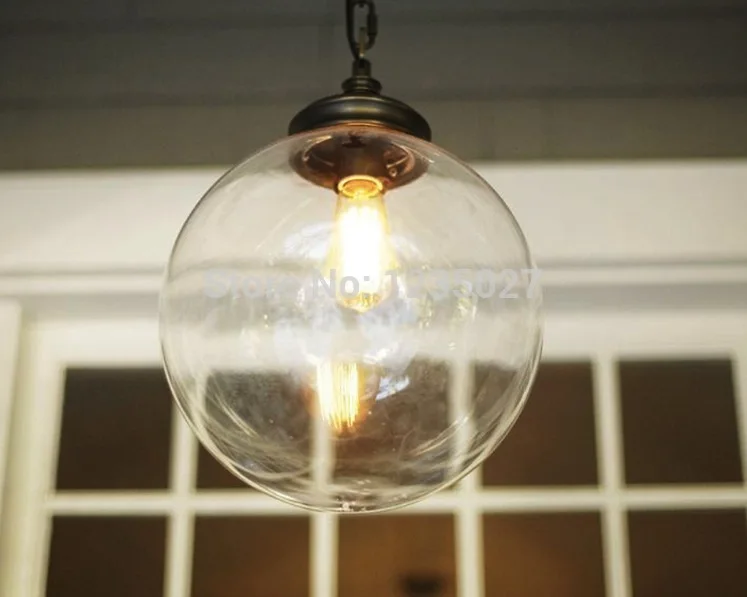 Free Shipping Nordic American Style Retro Pendant Lamp With E27 Edison Bulb Loft Vintage Pendant Light,Antique Pendant Lamp