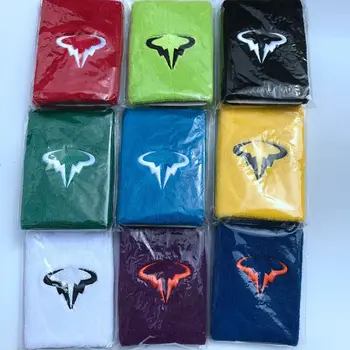 

1pc Retail cotton Nadal Wristband for tennis racket,tennis racquet basketball wristband,sports badminton wristband
