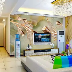 Современный дом пользовательские 3D фреска обои диван спальня ТВ фоне обоев роспись украшения callalily настенная бумаги