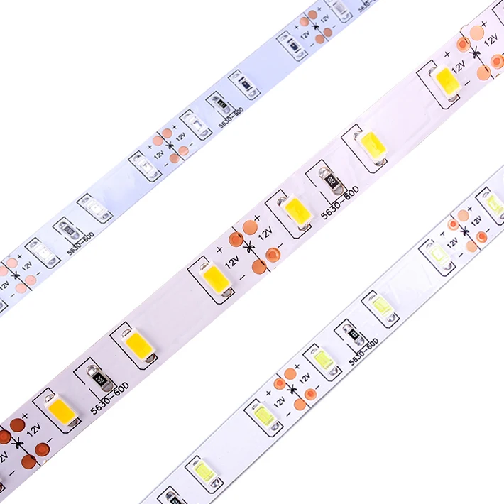 DC 12 В 5 М 300 Светодиодов Не Водонепроницаемый Один Цвет RGB LED газа 5630 SMD 3528 Гибкие
