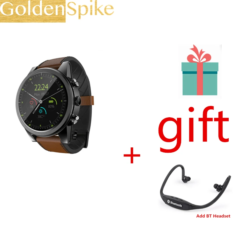 GOLDENSPIKE X360 4g Смарт часы для мужчин Android 7 1 3 ГБ 32 IP67 Водонепроницаемый 6 дюймов AMOLED