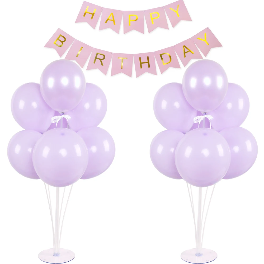 baby shower latex balloons stand kit (4)