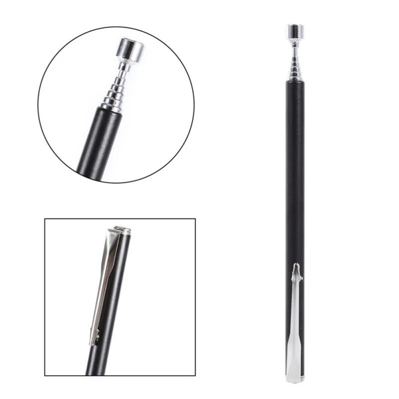 

2019 Metal Parts Picker With Retractable Rod Magnetic Pen-Type Screw Collector Pickup Object Extractor Antenna Auto Repair Tool