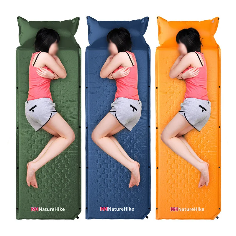 Automatic Inflatable mattress For Outdoor Portable Camping Mat PVC