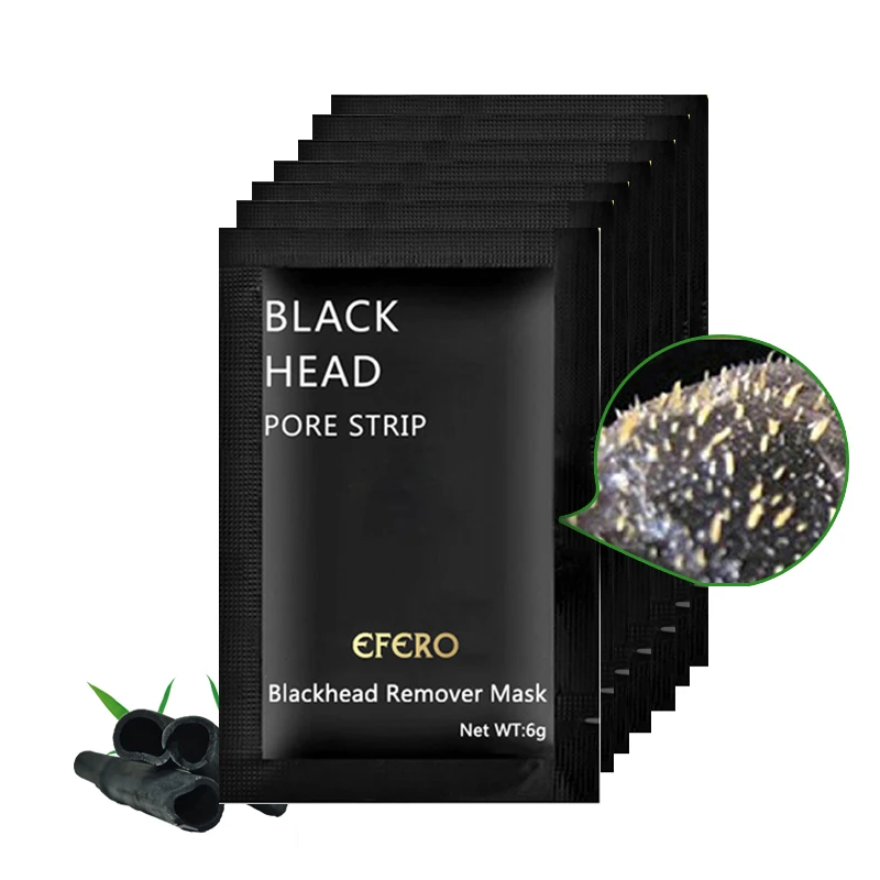 Remove Blackhead Mask for Face Care Black Mask Acne Treatment Pore Strip Peel Off Mask Peeling Black Head Nose Masks Remover