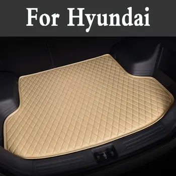 

Car Floor Mat Leather Car Trunk Mats Auto Floor Rear Cargo Liner Mats Cover For Hyundai Starex Santafe Coupe Santafe