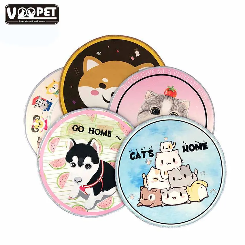Customized Dogs Beds Cute Dog House For Small Medium Cats Dogs Cushion Cartoon Pattern Durable Waterproof Animals Mats