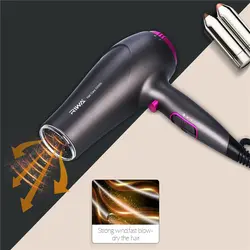 2200 Вт Профессиональный фен blowdryer анион волос воздуходувка сушилка с ветер сбора насадки бытовой RC-7166 S42