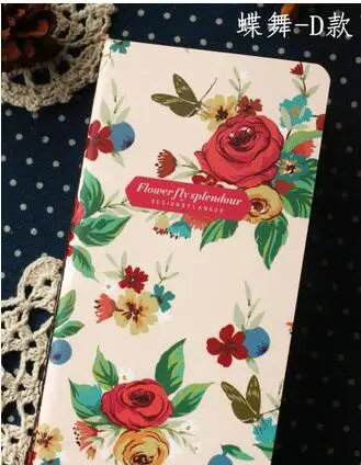 1 шт./лот прекрасный дневник, ежедневник в стиле ретро, серия садовых цветов, блокнот, дневник DIY, модные детские подарочные блокноты