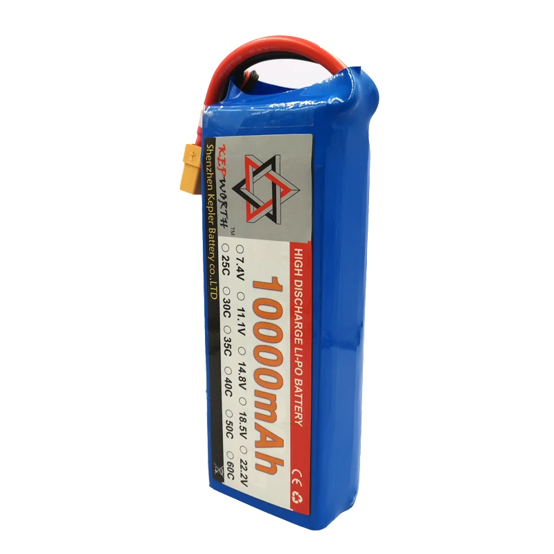 2S 7 4 V RC Lipo батарея 10000mAh 25C Высокая емкость для вертолета Дрон самолет автомобиль