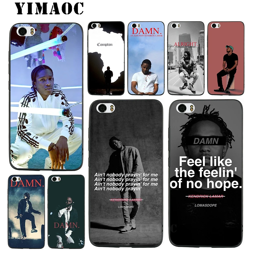 

YIMAOC kendrick Lamar singer Soft Silicone Case for Xiaomi Redmi 6 Note 4X 4A 5A 5 Plus MiA1 A2 Pro Lite Mi 8 6 A1 A2