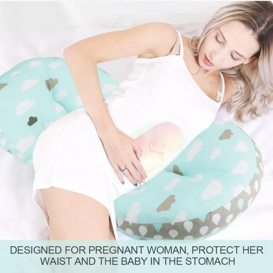 Многофункциональная подушка для беременных женщин, подушка для сна для беременных мам, u-образная Подушка для беременных