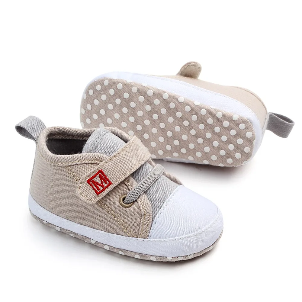 Chaussures en Toile pour Bébé Fille et Garçon, Baskets à Semelle Souple,  Mignonnes, pour Nouveau-né, Premiers Pas, TS111 - AliExpress