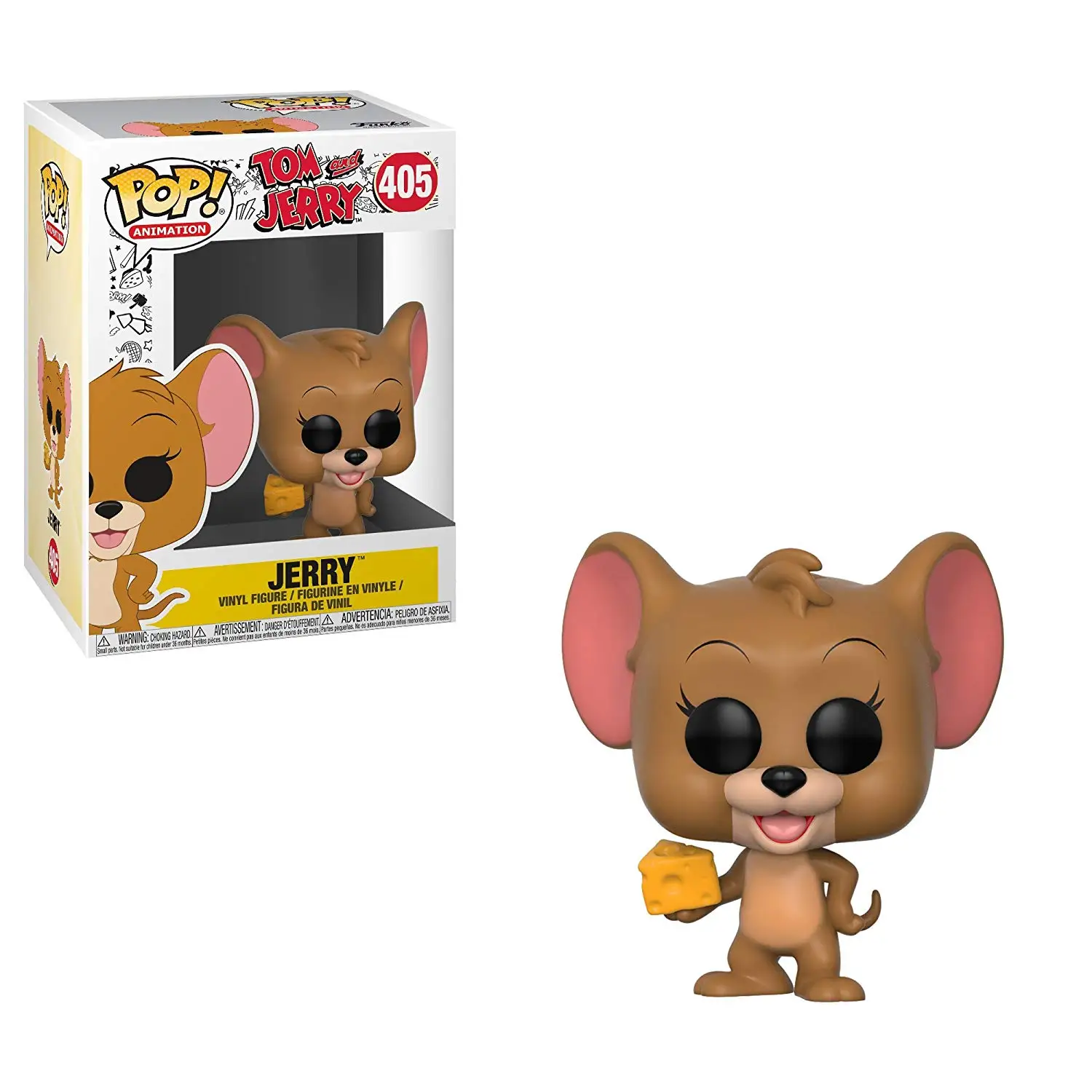 Официальный Funko pop Hanna Barbera - Jerry Mouse Виниловая фигурка Коллекционная модель игрушки