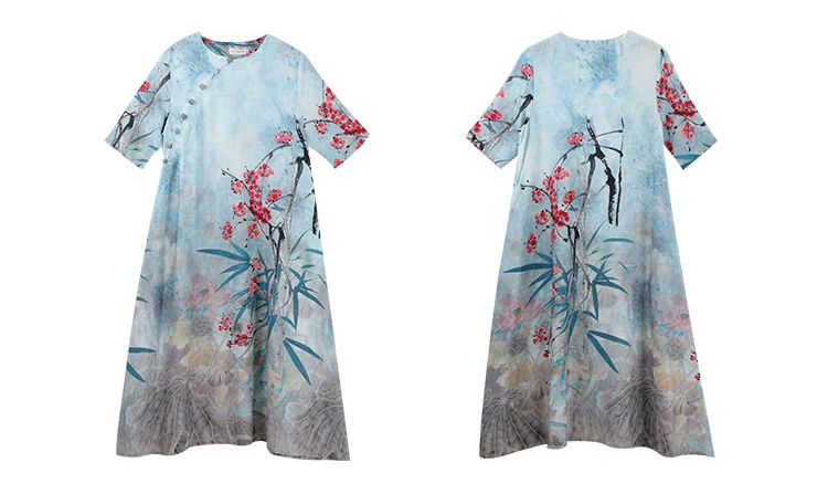 32303 long floral dress summer (16)