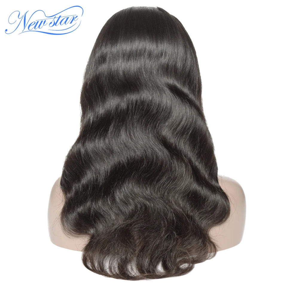 Brazilian Body Wave 150%Density Lace Wig Glueless 4x4 Closure Wig Customized New Star Virgin Human Hair Wig For Black Women