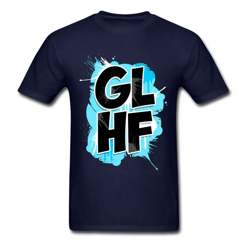 Низкая Цена Подростковой Glhf Дизайнерские Футболки Шею Новый Стиль Тройник