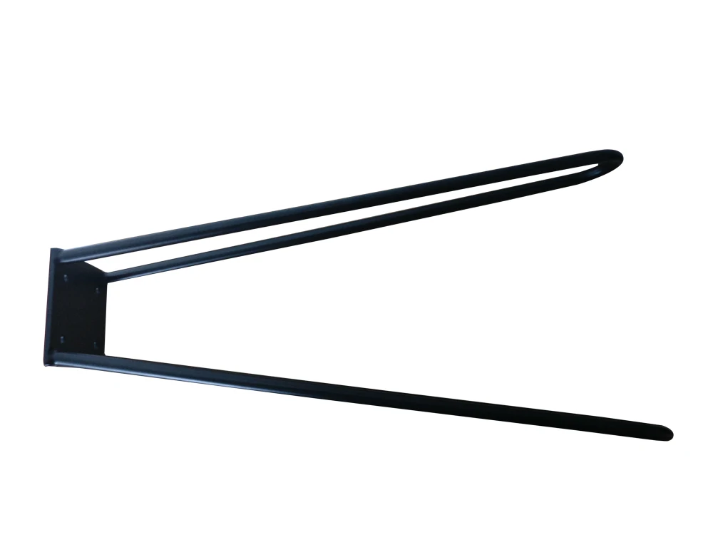 Lowest price! 2 x unique hairpin metal legs for oblong table or
