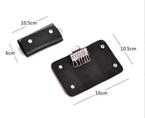 Кошельки для ключей, унисекс, портативные, 2 защелки, держатель для ключей, чехол, органайзер для ключей, менеджер, 5-6 брелков для автомобильных дверей, замок для ящика, ключи, 1 шт
