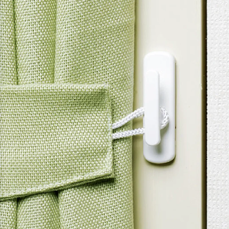 New Arrival,4pcs = 2set Self adhesive wall hook Curtain Buckle ,Curtain
