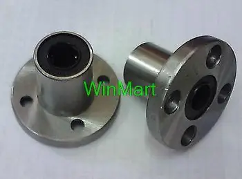 

(2) Round Flange Type CNC Linear Motion Bushing Ball Bearing LMF25UU 25*40*59mm