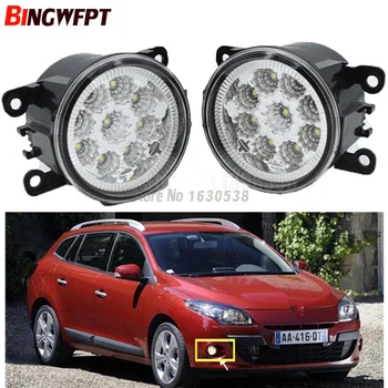 

2x Car styling H11 LED Fog Lamps Front Bumper Auxiliary Passing Lights For Renault Megane III Coupe Grandtour Hatchback