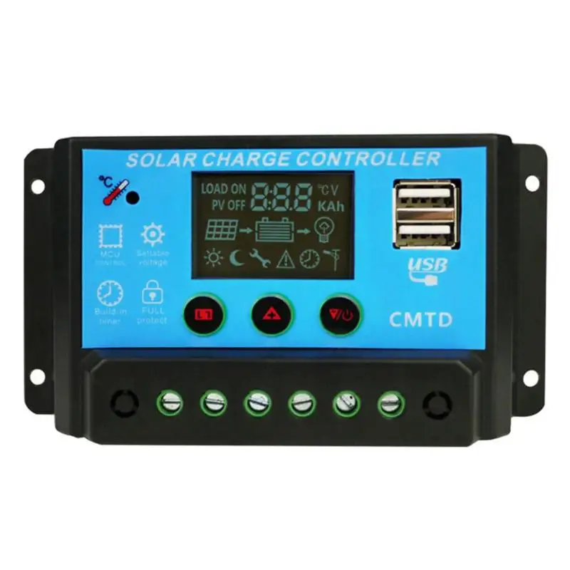 

Multi-purpose Solar Charge Controller 11.1V 20A Charge Overdischarge 9V Lithium Battery Solar Charging Controller