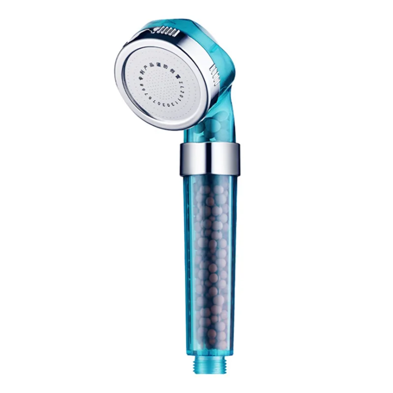 

2019 Healthy Negative Ion SPA Filtered Adjustable Shower Head with Shower Hose Three Shower Mode Negative Lon SPA Shower Head
