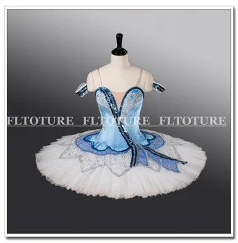 

Ballet Tutu Dress For Girls Blue Bird Clothes Professional Ballet Nutcracker Dance Costumes For Ballet Performance AT1276