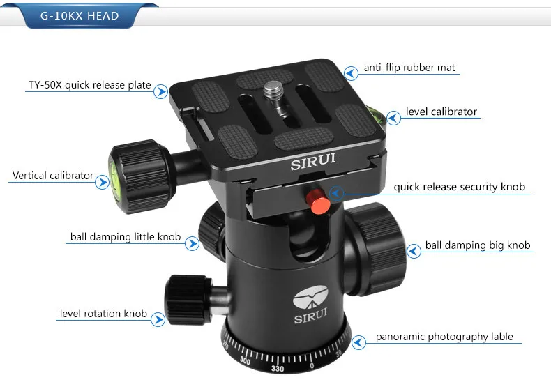 US $349.00 Sirui T1204X T1204X Carbon Fiber Portable Flexible Camera Tripod G10KX Ball Head 4 Joint Carrying Bag Max Load 10kg DHL