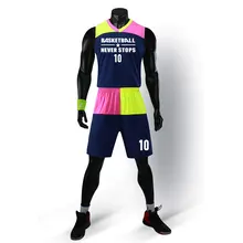 Высококачественные баскетбольные комплекты для колледжа, Мужская индивидуальная баскетбольная форма, баскетбольные наборы для взрослых, баскетбольные майки, новинка